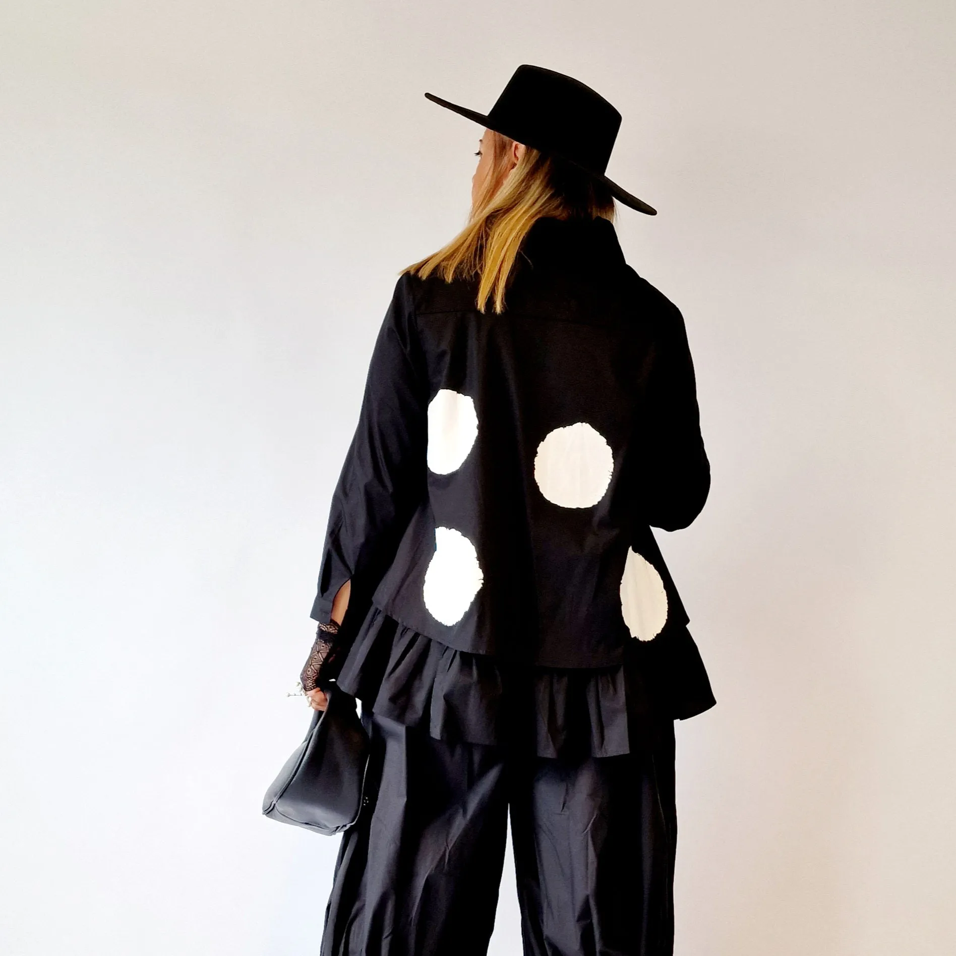 Jazz Up Maxi Polka Dot Shirt