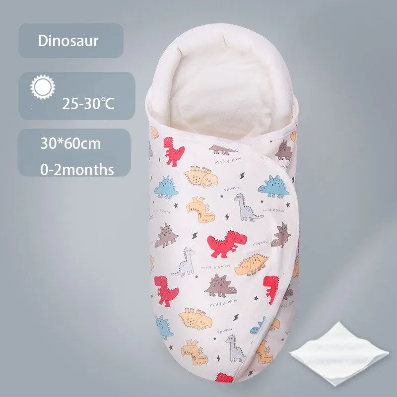 Shaped Pillow Design Stroller Cotton Cocoon Swaddle Sleep Sacks For Babies