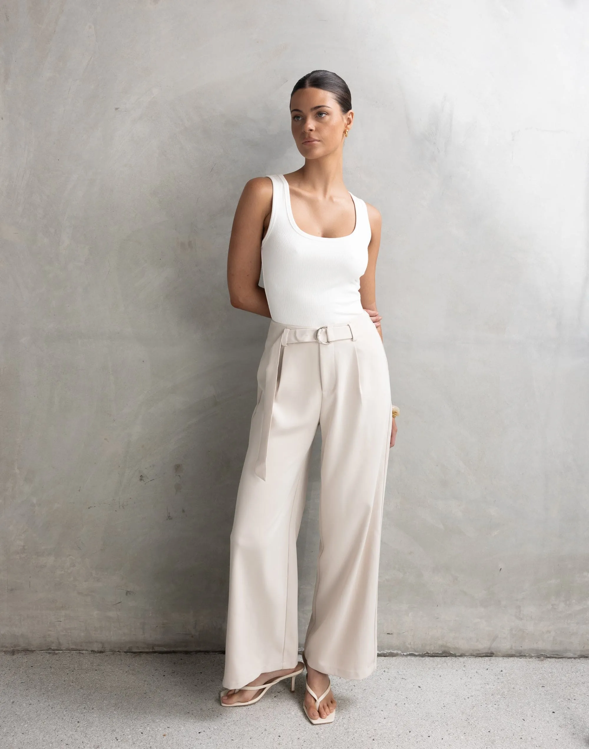 Sidwell Pants (Beige)
