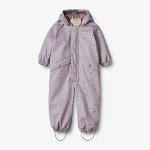 Thermo Rainsuit Aiko | Baby - lavender flowers
