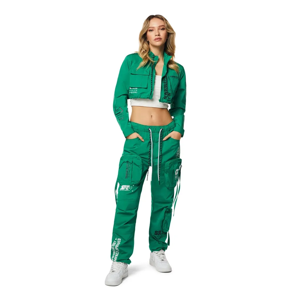 Utility Full Zip Jacket - Kelly Green