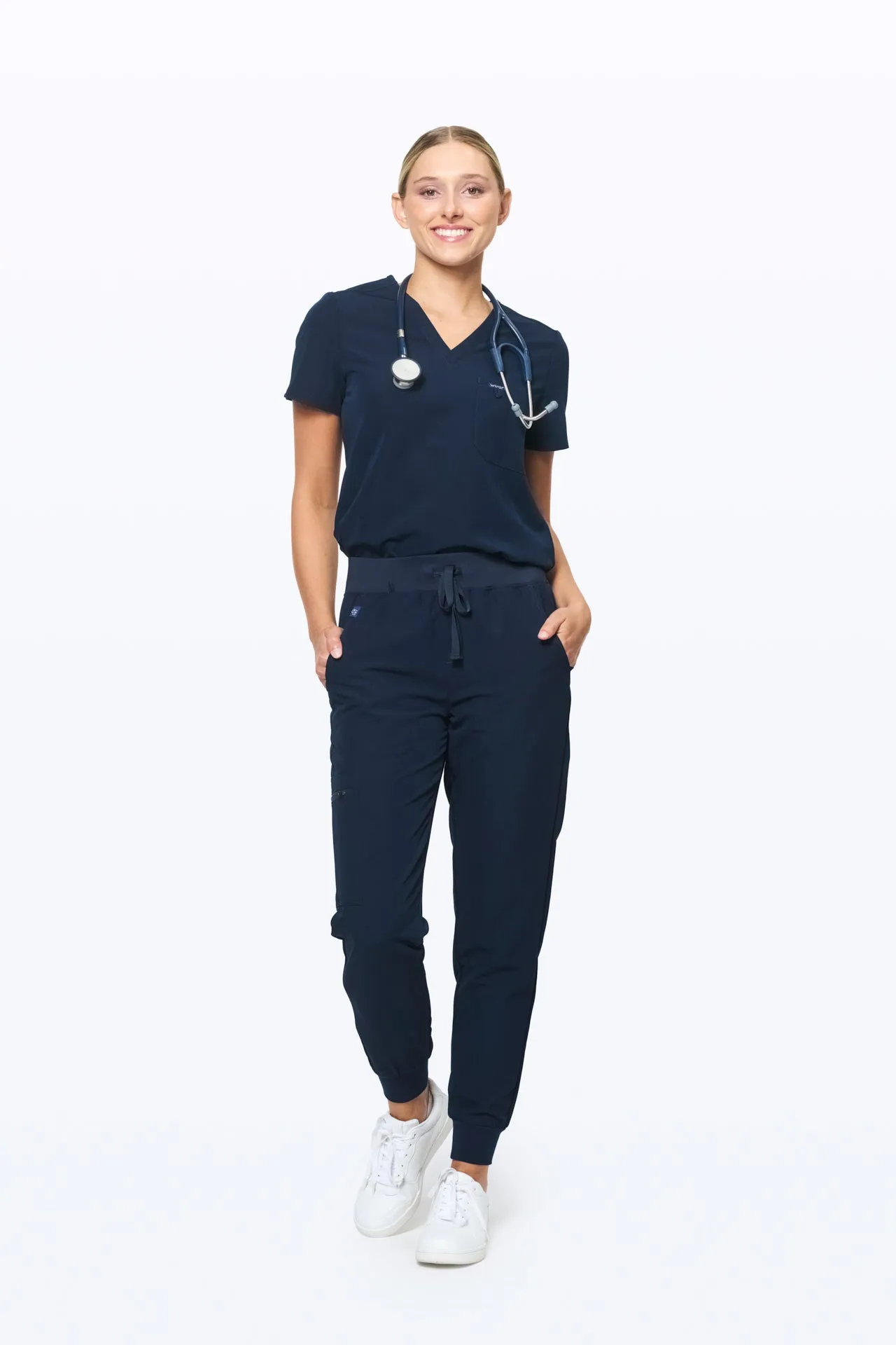 Women's High-Waisted 6-Pocket Joggers
