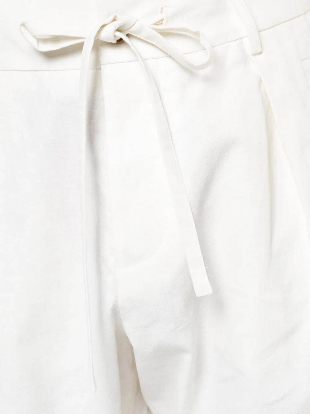 Woven Pleated Trousers