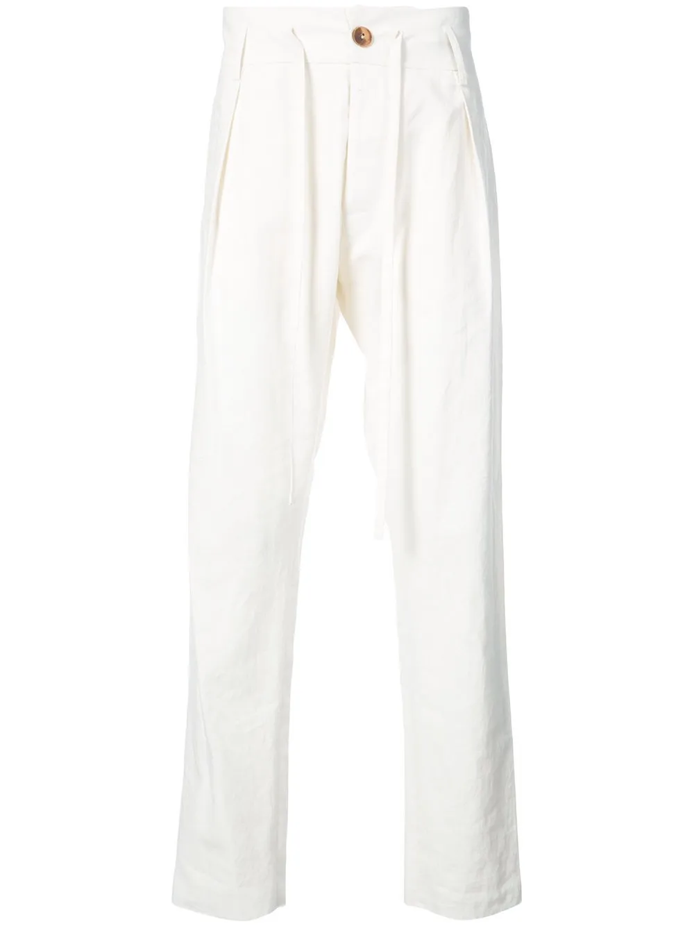 Woven Pleated Trousers