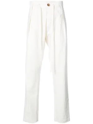 Woven Pleated Trousers